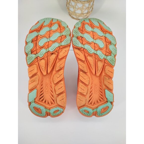 Hoka One One Women's Rincon 3 Orange Running Walking Shoes Size 6.5B US - Picture 7 of 9